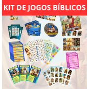 Kit Jogos Bíblicos Infantis