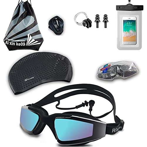Amazon - Kit de Equipo de Natación con 6 Piezas.