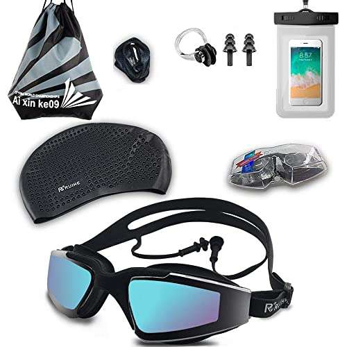 Amazon - Kit de Equipo de Natación con 6 Piezas. 
