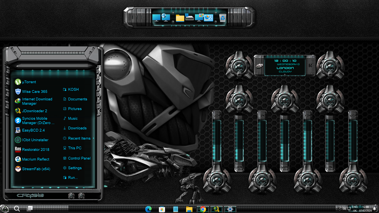 CRYSIS Theme Win 11