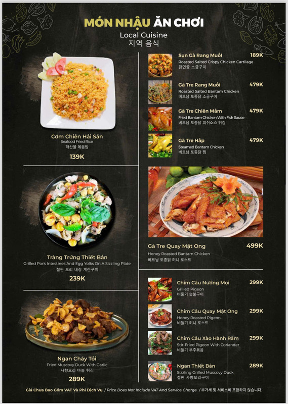 Menu trang 3
