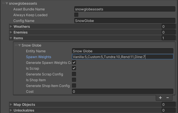 AssetBundleData Item Entry