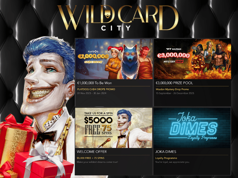 WildCardCity Casino Promotions