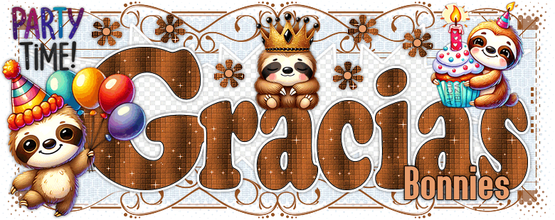 Gracias Sloth Bears bonnies