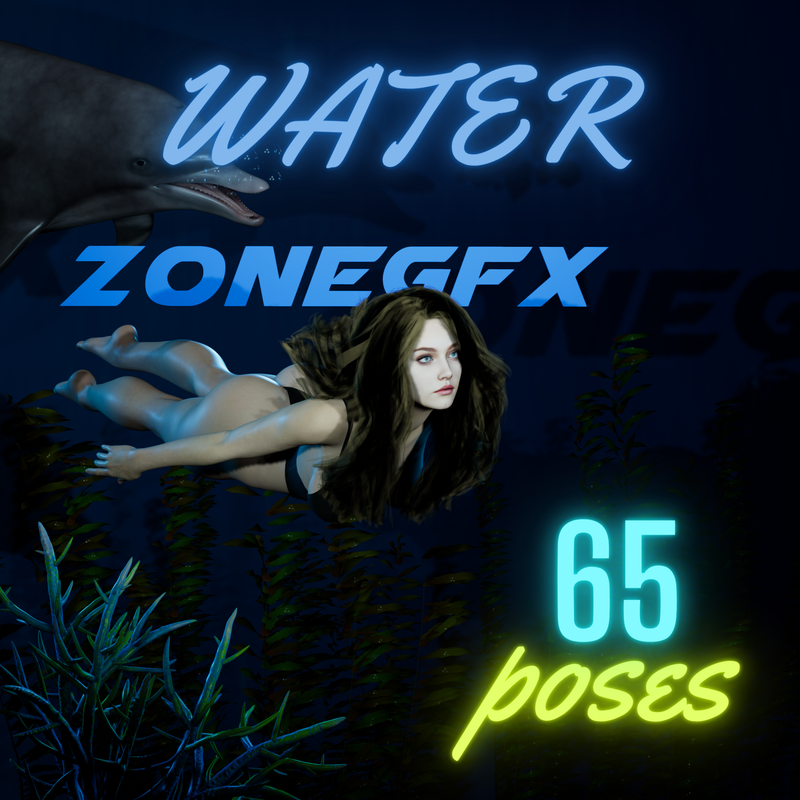 Water G9F Pose Pack exl for zonegfx.com