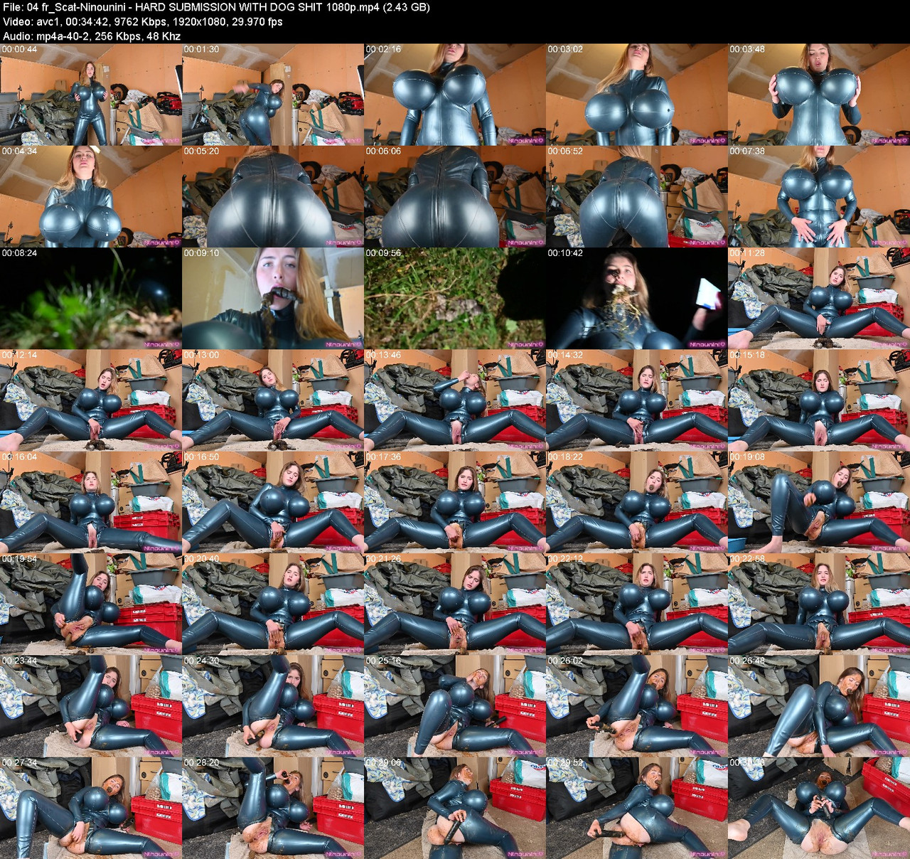 04 fr Scat Ninounini HARD SUBMISSION WITH DOG SHIT 1080p