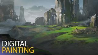 Digital painting Learn how to create landscapes Digital painting Learn how to create landscapes