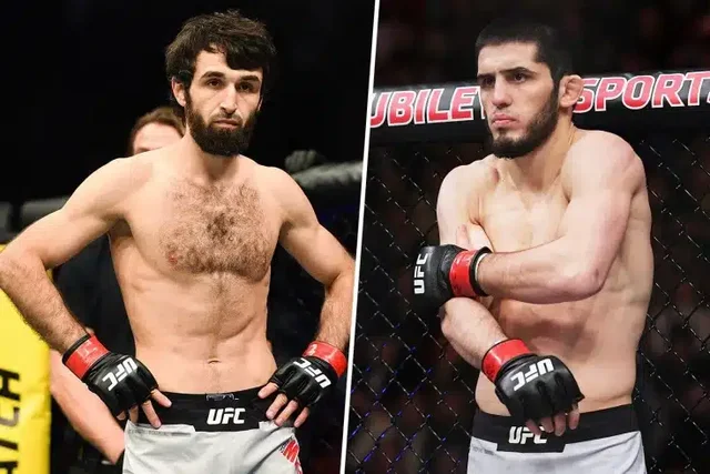 Ислам Махачев тренира със забравената UFC звезда Забит Магомедшарипов