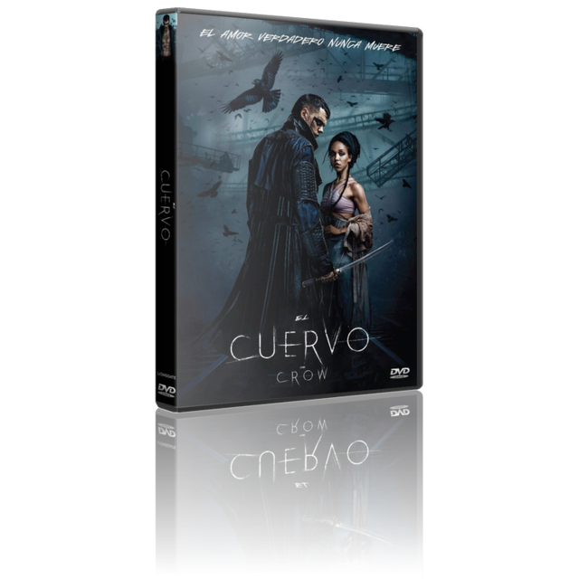 Portada - El Cuervo (The Crow) [DVD9-Autoría][Pal][Cast/Ing][Sub:Cast][Acción][2024]