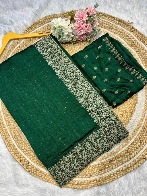 JEMINI SAREE GREEN (R101)