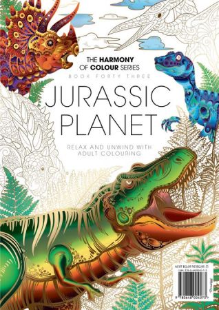 Colouring Book Jurassic Planet - 2017