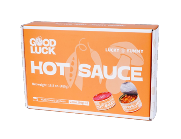 Good Luck Hot Sauce Soybean & Mushroom Gift Box
