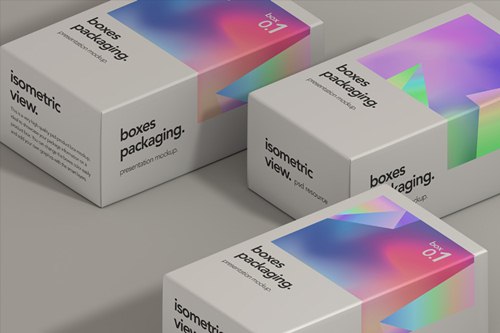 Pixeden Psd Boxes Packaging Set Mockup