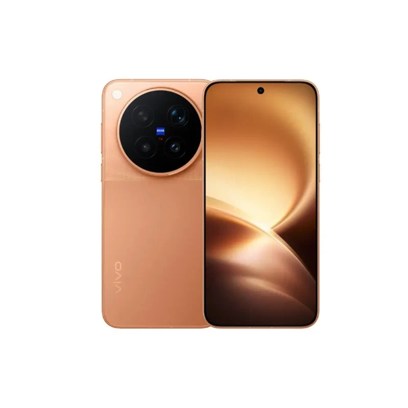 vivo X500 series in Sunset Orange