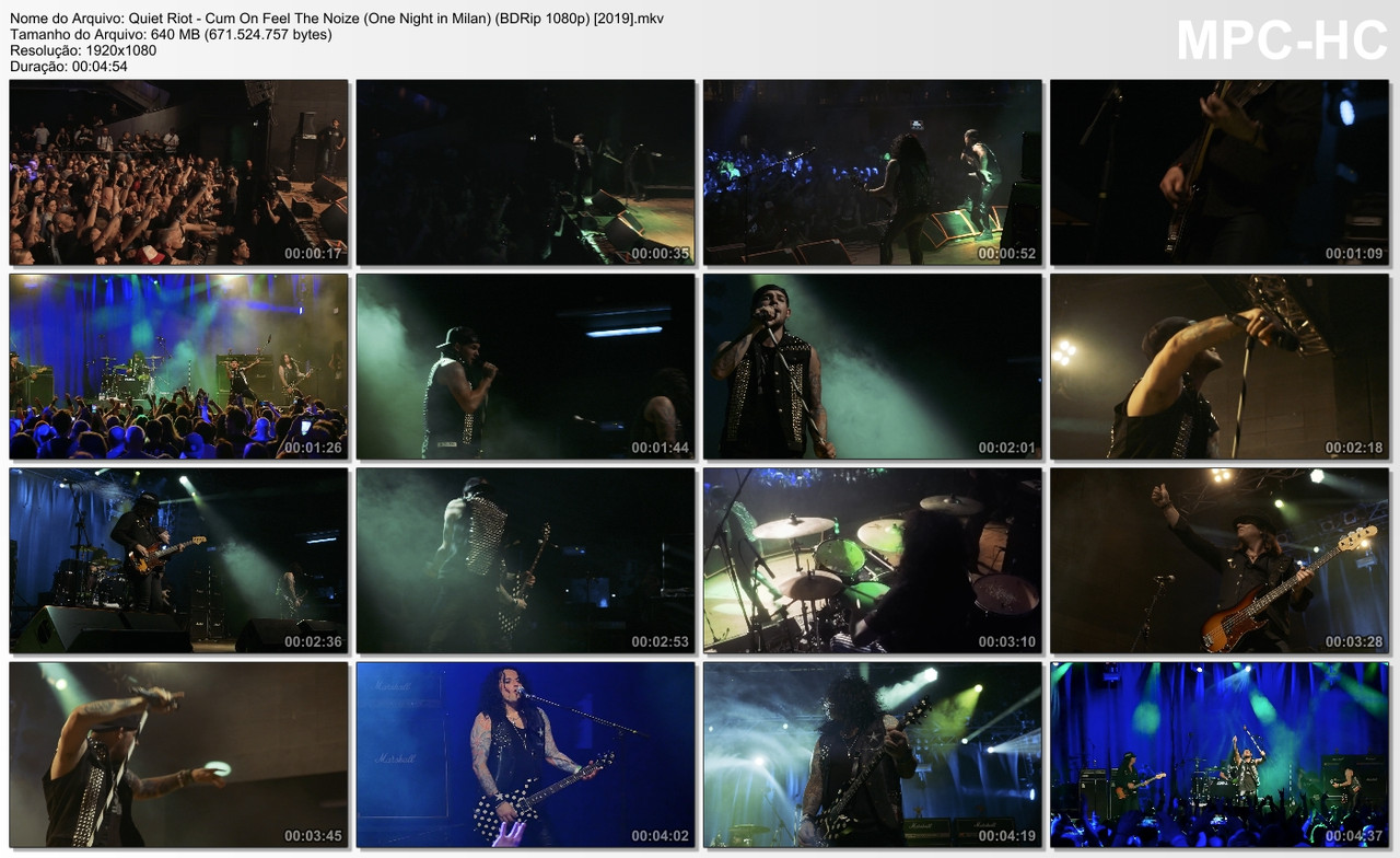 Quiet Riot - Cum On Feel The Noize (One Night in Milan) (BDRip 1080p) [2019]