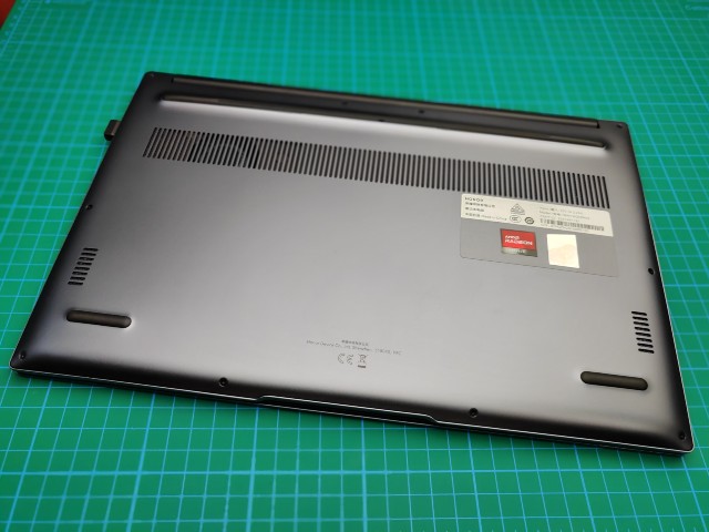 honor magicbook 15 AMD cooling system
