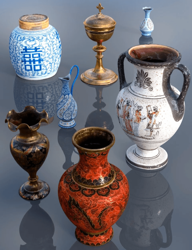 7 Decorative Vase Collection 7 Decorative Vase Collection