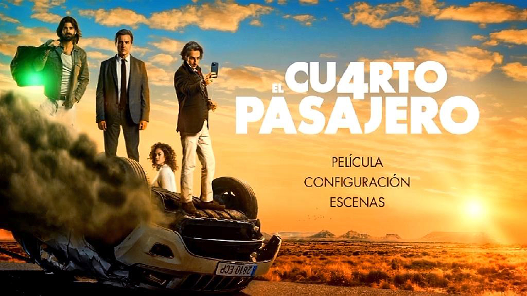 EL CUARTO PASAJERO MENU - El cuarto pasajero [2022] [Comedia] [DVD9] [PAL] [Leng. Español] [Subt. ESP*/FRA/ENG/DEU]