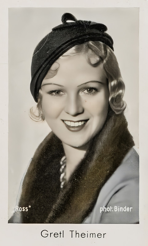 Gretel Theimer 1934 Sammelbild 195