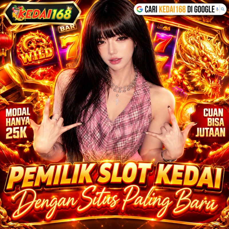 KEDAI168 : Pemilik Slot Kedai Dengan Situs Paling Baru Dari Link Gacor SLOT777 Terupdate