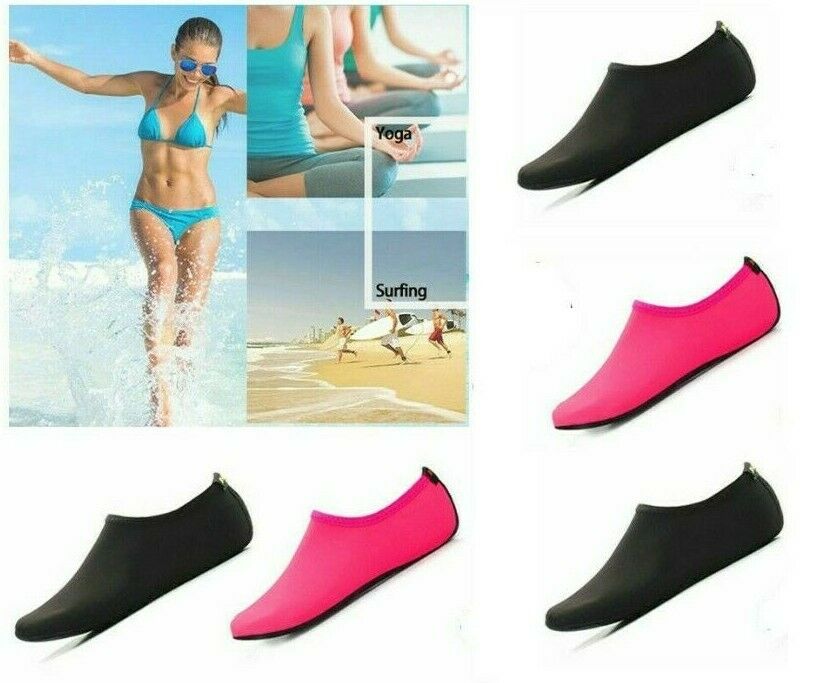 Water Shoes Mens Womens Quick-dry Aqua Socks Beach Swim Non Slip Wetsuit UK  Size