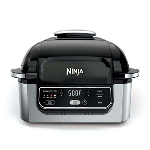 Amazon: Ninja AG300 Parrilla para interiores pa’ guardar la línea ya casi Diciembre