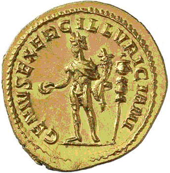 Glosario de monedas romanas. GENIO. 11