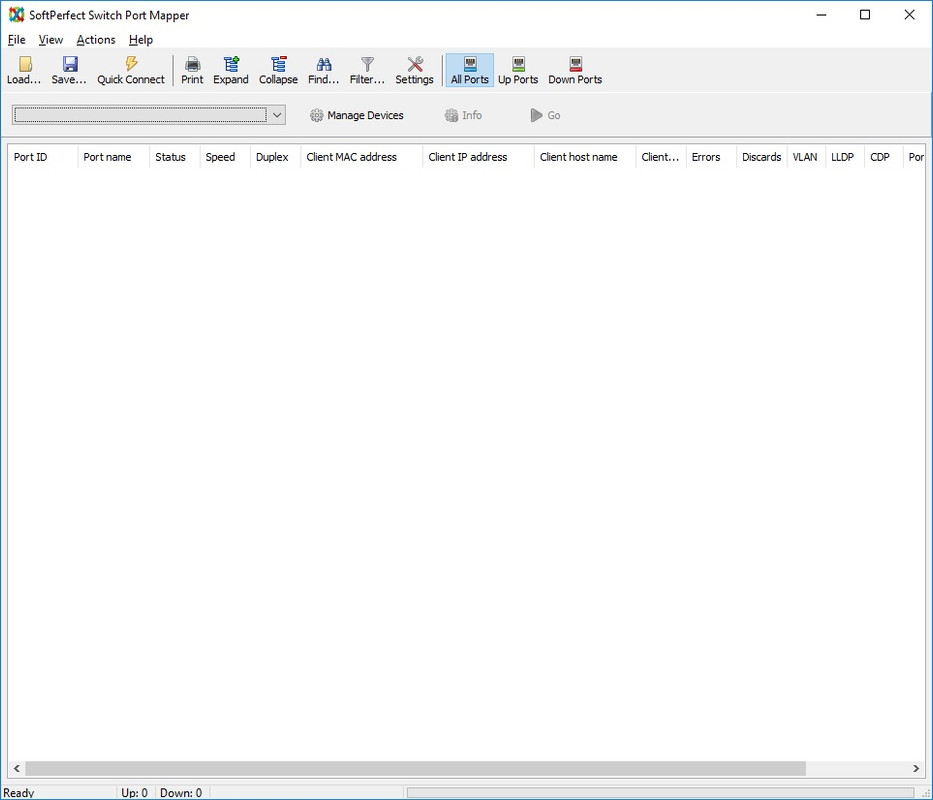 SoftPerfect Switch Port Mapper v3.1.1 - Eng