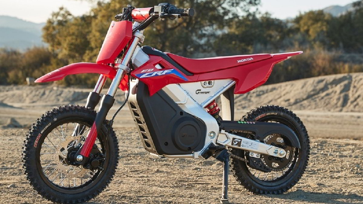 Honda CRF-E2, moto fuoristrada alimentata motore elettrico [Foto e Video]