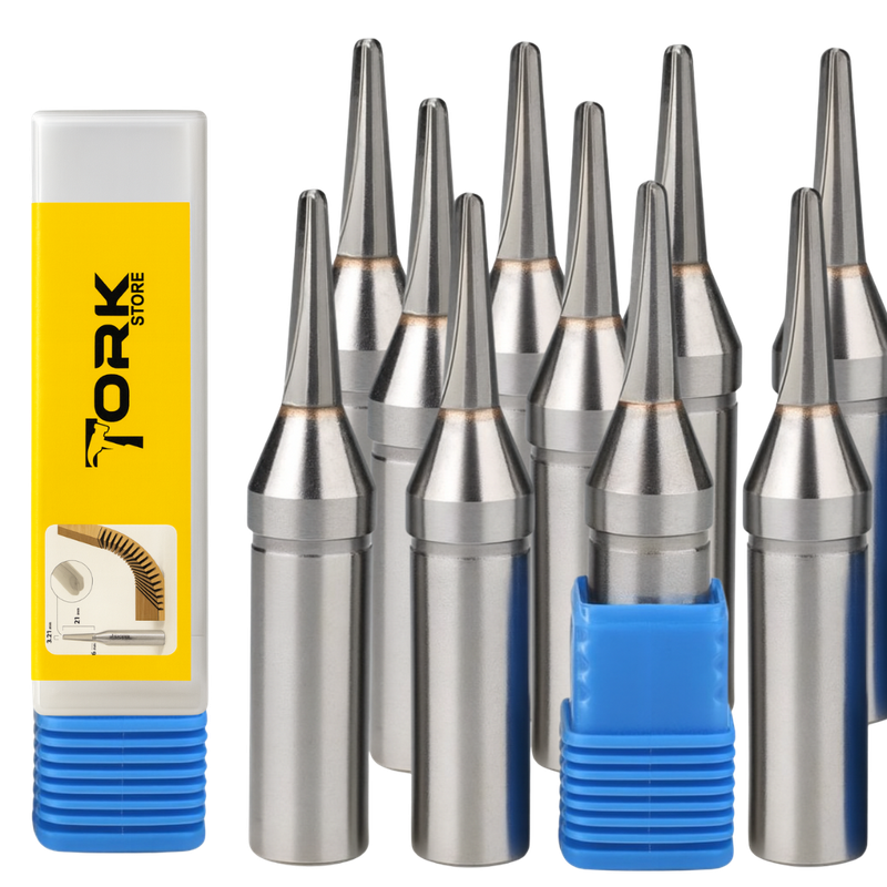 Fresa em V - 10 Peças