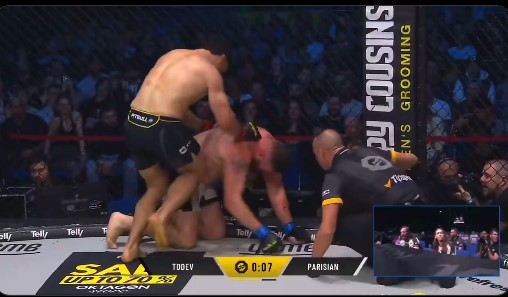 Лазар Тодев нокаутира Джош Парисян в OKGATON 83