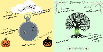   Klok Mysterie/Herinneringsboom