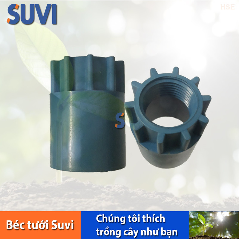 Nối 27mm ren trong 21mm pvc bb n 27 rt 21