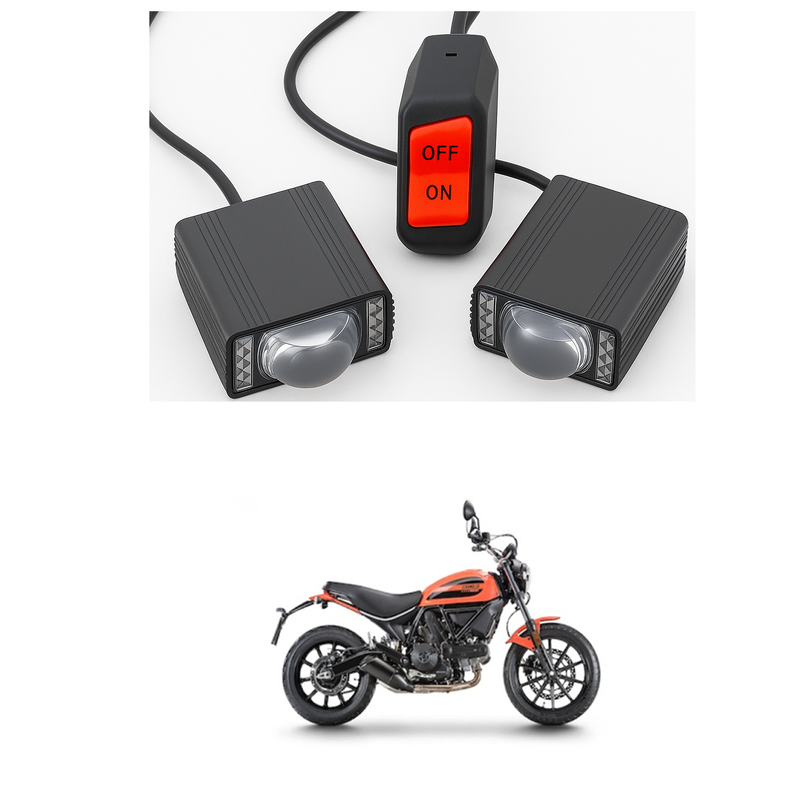 Scrambler 6LED MIRROR LIGHT