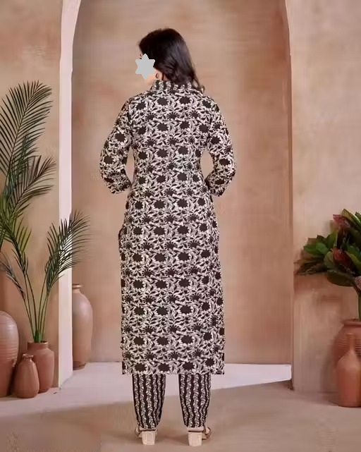 BANSI FASHION ATTRACTIVE KURTA SET Color 1 (KS154)