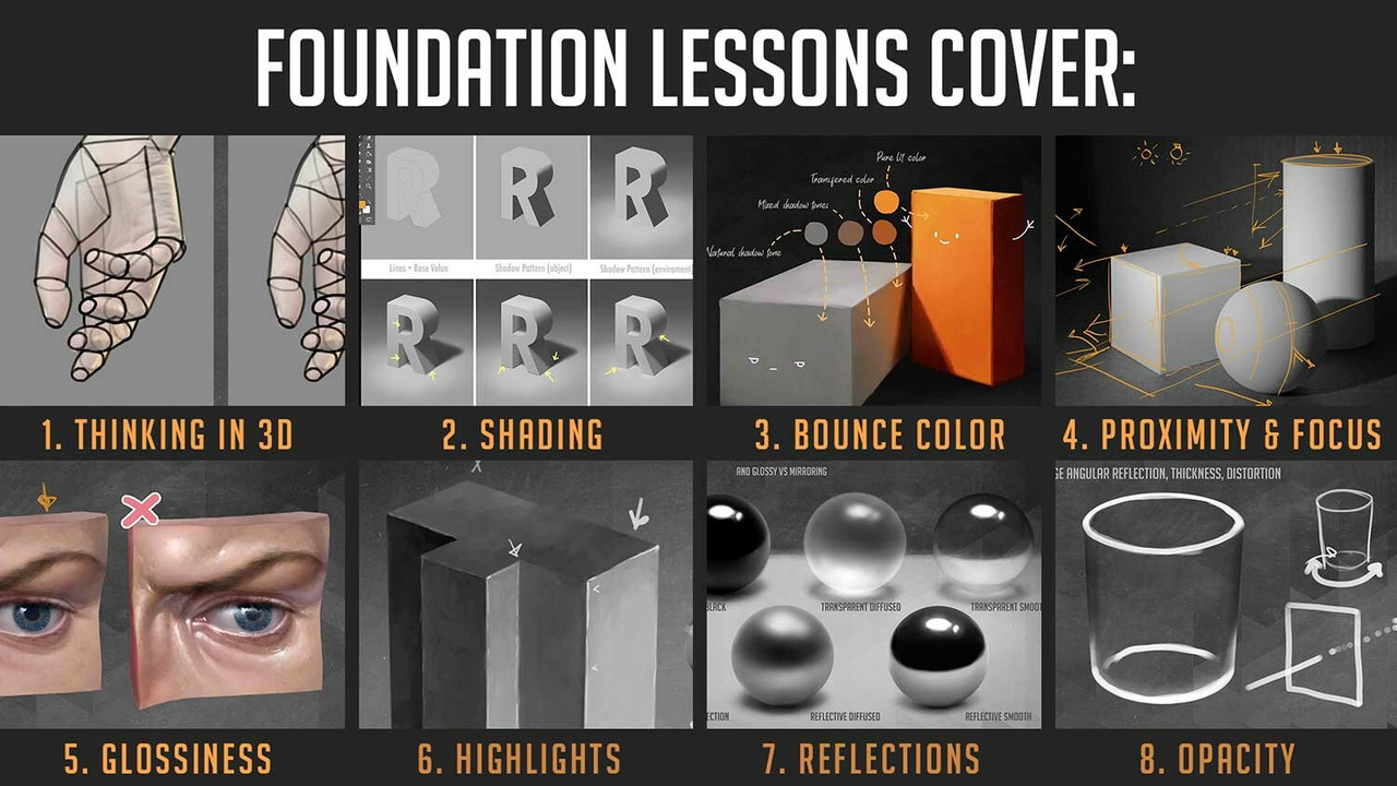 Clint Cearley - Painting Materials Course - Foundation Lessons (1-8)