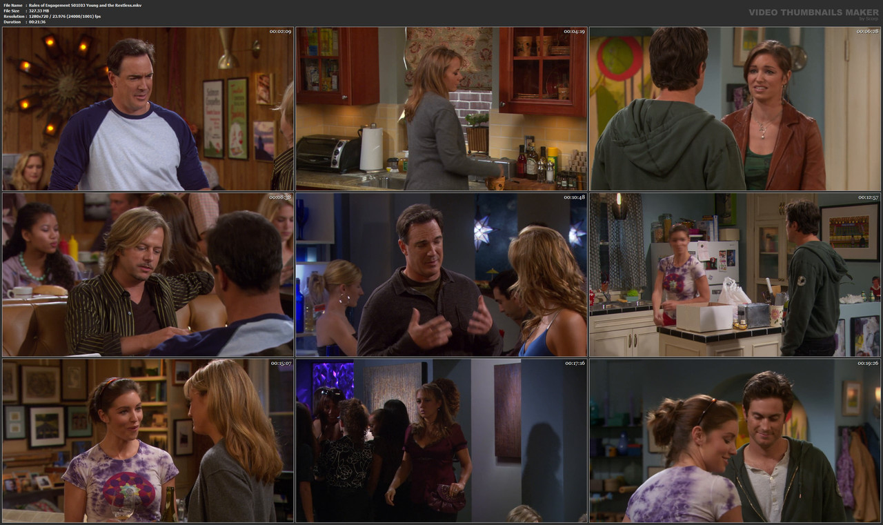 Rules of Engagement S01E03 Young and the Restless.mkv