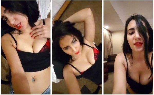 Hot indian girl flashing her cleavage exclusive