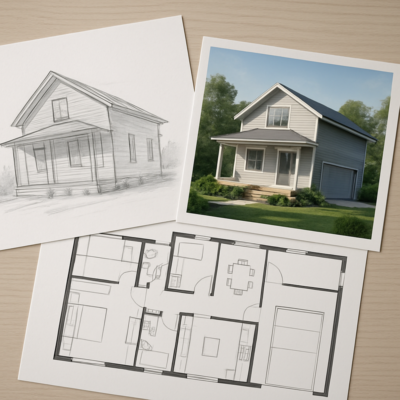 3D-проект дома