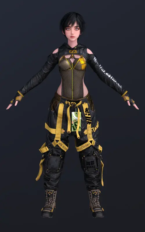 Stellar Blade Lily for Genesis 8 and 8.1 Female
