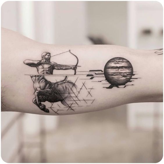 small tattoo man