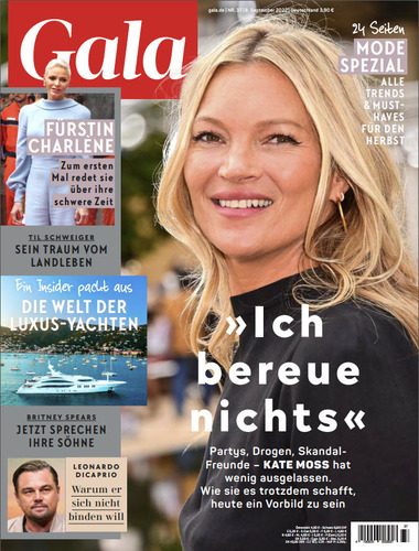 Cover: Gala Frauenzeitschrift No 37 vom 08  September 2022