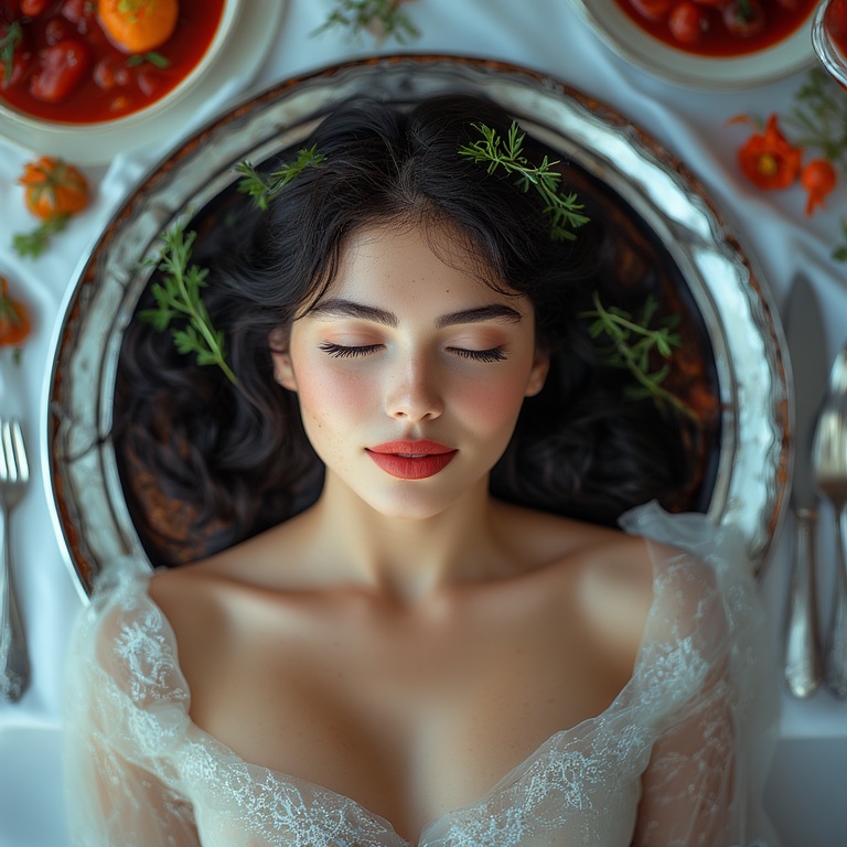 Garden wedding Black hear dream to be eaten 0 08