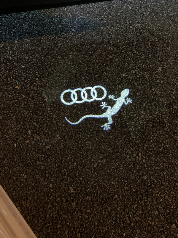 Audi Beam LED Logo Puddle Lights - 4G0052133G – Enthusiast Brands