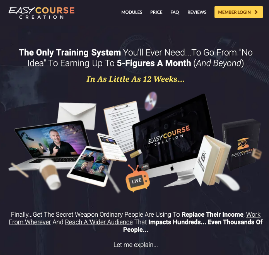 Joseph Michael – Easy Course Creation Download