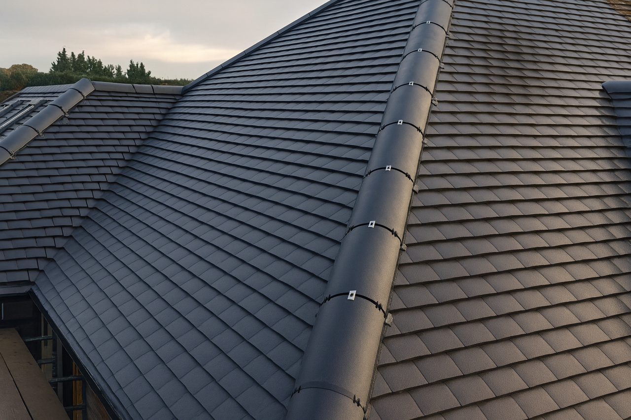 Modern Tile Roof Installation - Wetherby