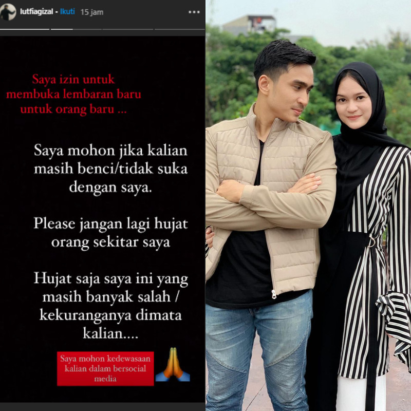 Lutfi Agizal minta orang di sekitarnya tidak ikut dihujat