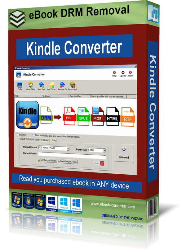 kindle drm removal program