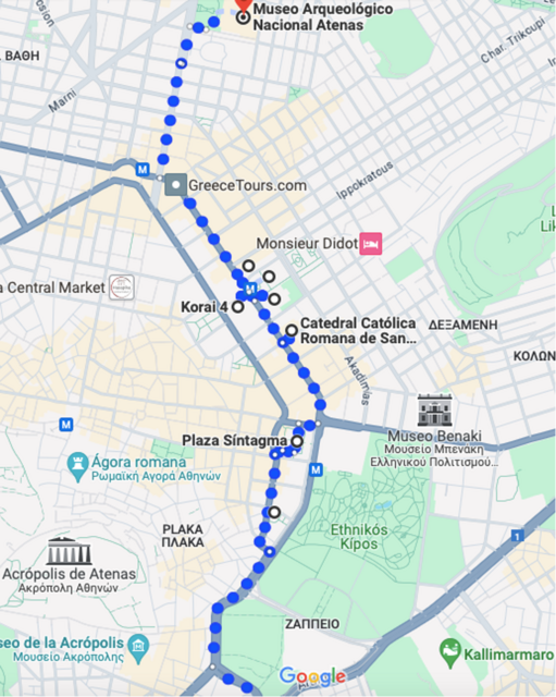 2 de enero de 2024. Algo de la Atenas neoclásica y algo más. - Atenas en fin de año. Diciembre de 2023 (1)