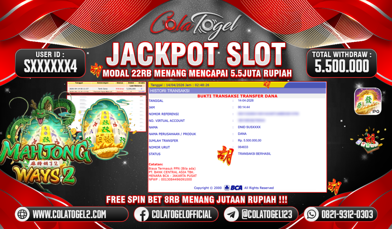 JACKPOT SLOT GACORR!!